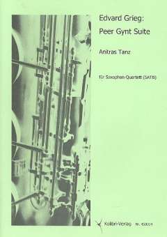 Anitras Tanz : für 4 Saxophone (SATB)