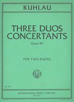 3 duos concertants op.87 :