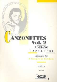 Canzonette Band 2 : für 2 Trompeten