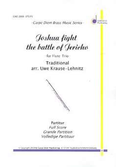 Joshua fight the Battle of Jericho :