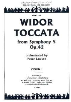 Toccata from Symphony no.5 op.42 :