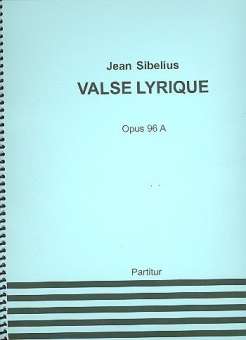 Valse lyrique op.96a : für