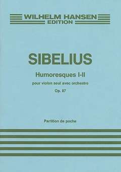 Humoresques 1-2 op.87 : für Violine