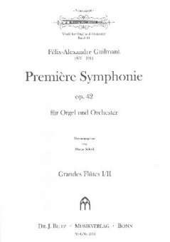 Sinfonie Nr.1 op.42 : für Orgel und Orchester