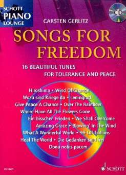 Songs for Freedom (+CD) - 16 wunderschöne Melodien für Toleranz und Frieden