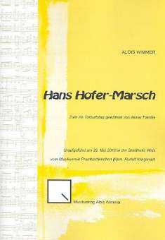 Hans Hofer-Marsch : für Blasorchester