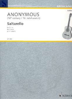 Saltarello : für Gitarre