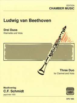 3 Duos für Klarinette und Viola WoO 27