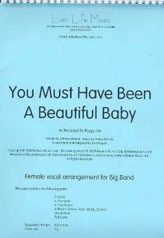 You must have been a beautiful Baby :