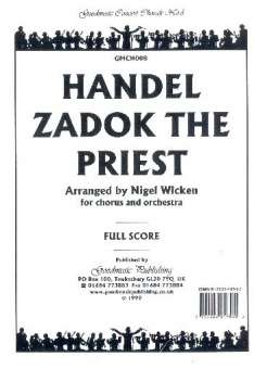 Zadok the Priest :