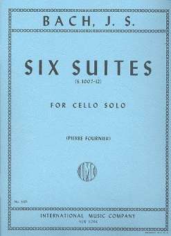 6 Suites BWV1007-1012 :