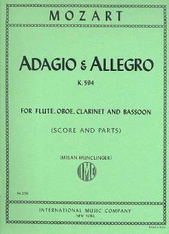 Adagio and Allegro KV594 : for