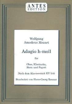 Adagio h-Moll nach dem Klavierstück