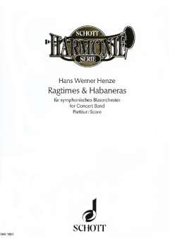 Ragtimes & Habaneras (Partitur)