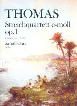 Quartett e-Moll op.1 - für 2 Violinen, Viola
