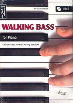 Walking Bass for Piano (+CD) - für Klavier