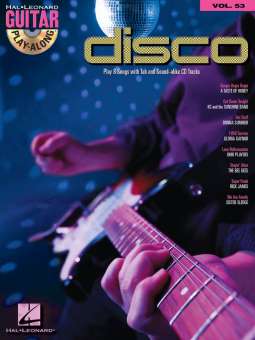 Disco Hal Leonard guitar play along, Vol. 53