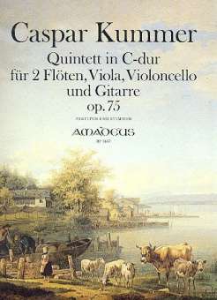 Quintett C-Dur op.75 - für 2 Flöten, Viola,