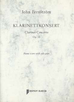 Concerto op.30 for Clarinet and Orchestra (Klavierauszug)