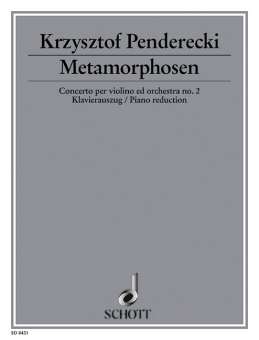 Metamorphosen für Voline und Orchester :