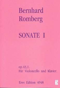 Sonate op.43,1 - für Violoncello