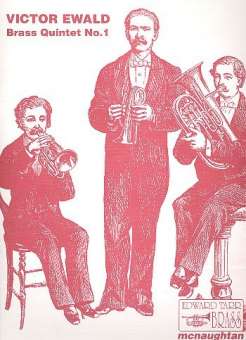 Quintett b-Moll Nr.1 op.5 : für 2 Trompeten, Horn, Posaune und Tuba Partitur und Stimmen