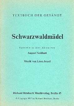 Schwarzwaldmädel : Libretto