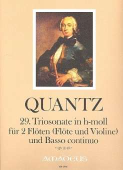 Triosonate h-Moll Nr.29 QV2-43 - für