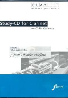 Sonata B-Dur Nr.1 für Klarinette und Klavier :