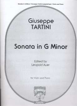 Sonata g minor : for violin and piano