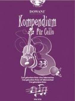 Kompendium für Cello Band 3 (+CD) :