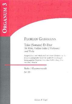 Triosonate D-Dur für Flöte, Violine und Viola