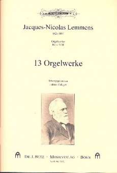 Orgelwerke Band 8 : 13 Orgelwerke