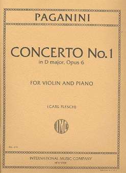 Concerto d Major no.1 op.6 : for