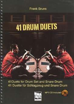 41 Drum Duets (+mp3-CD) :