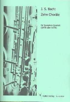 10 Choräle : für 4 Saxophone (SATB/AATB)
