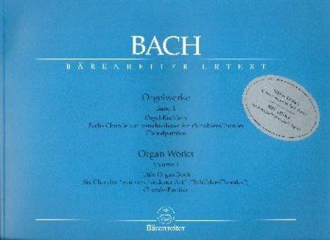 Neue Bach-Ausgabe Serie 4 Orgelwerke Band 1 :
