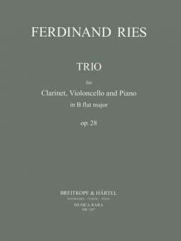 Trio op.28 : für Klarinette,