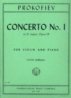 Concerto D major no.1 op.19