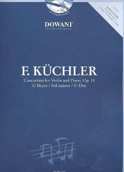 Concertino G-Dur op.11 (+CD) : für Violine