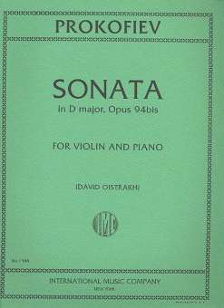 Sonata D major op.94a :