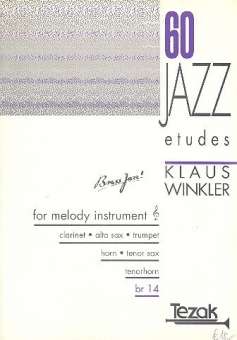 60 Jazz Etudes : for melody instrument