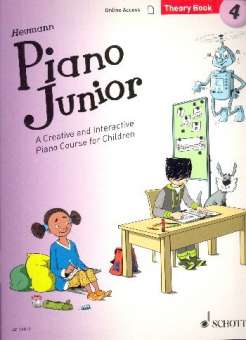 Piano junior - Theory Book vol.4 :