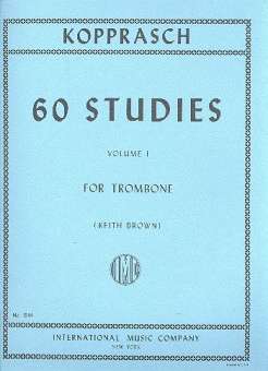 60 Studies vol.1 : for trombone