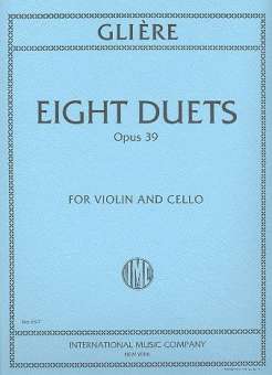 8 duets op.39 :