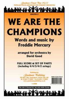 We Are The Champions Pack Orchestra