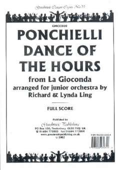 Dance Of The Hours (Arr Ling) Score Orchestral Score