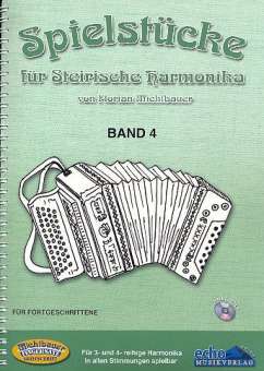 Spielstücke für Steirische Harmonika, Band 4 inkl. CD
