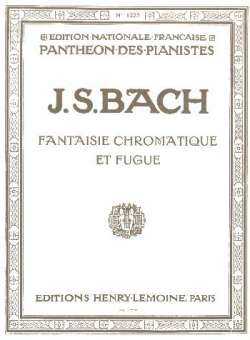 BACH Johann Sebastian : Fantaisie chromatique et Fugue