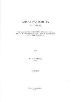 Missa pastoritia C-Dur op. 114 - Stimmensatz Streicher (3-3-3-3)